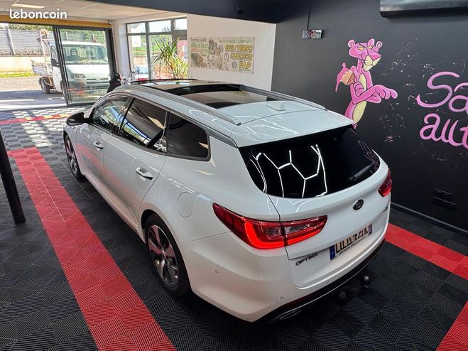 Kia Optima sw gt line crdi 140 dct7 Blanc de 2017