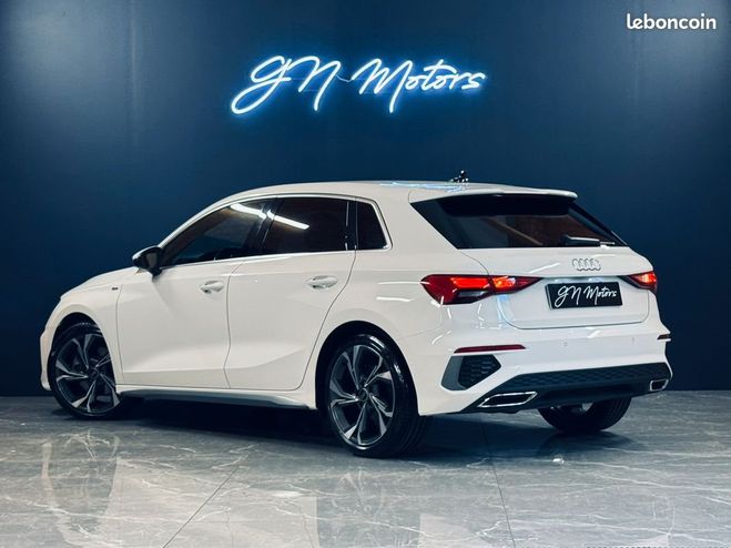 Audi A3 Sportback 30 TFSI 110ch S line Etat neuf Blanc de 2020