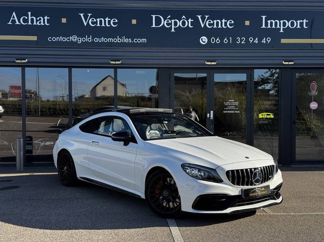 Mercedes Classe C Coupe Sport II (C205) 63 AMG S 510ch Spe BLANC de 2019