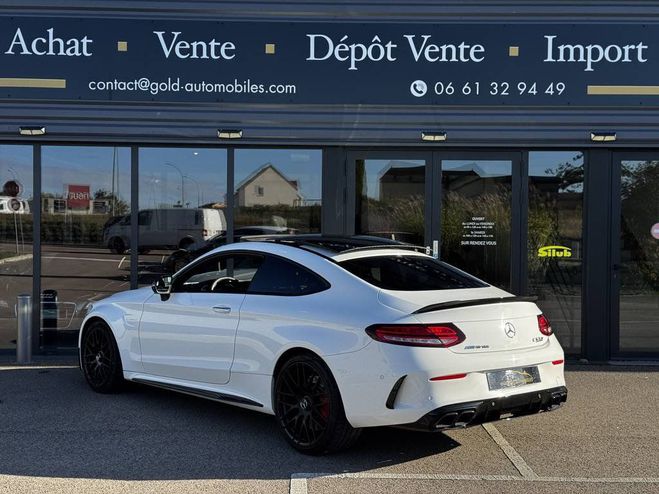 Mercedes Classe C Coupe Sport II (C205) 63 AMG S 510ch Spe BLANC de 2019
