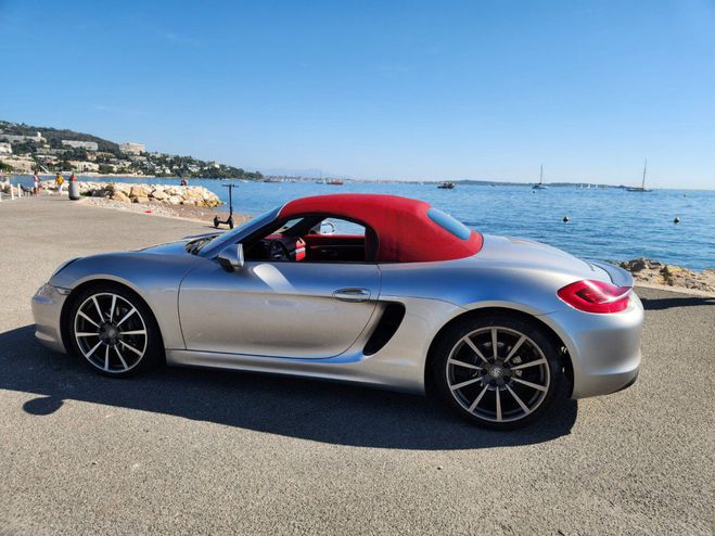 Porsche Boxster III (981) 2.7 265 PDK gris de 2012