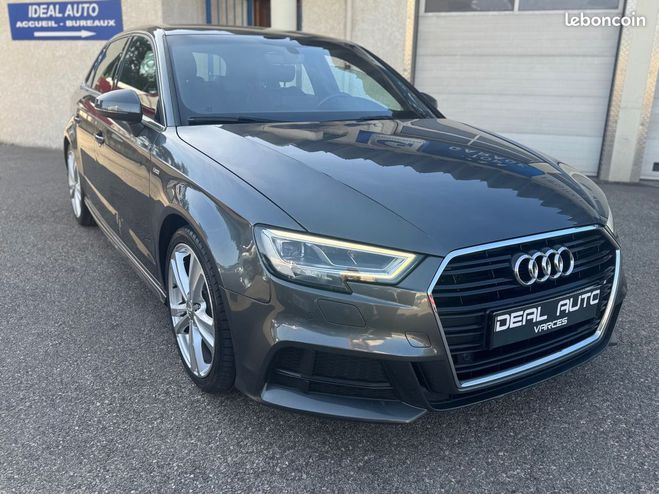 Audi A3 Sportback 1.5 TFSI 150ch S line tronic 7 Gris de 2018