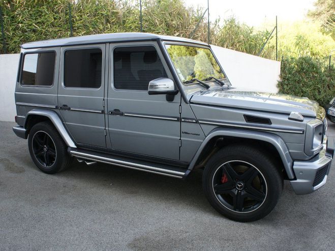 Mercedes Classe G BENZ G III AMG LONG 7G-TRONIC SPEEDSHIFT GRIS METALLISE de 2015