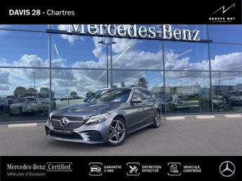  Voir détails -Mercedes Classe C Break 180 1.6 156ch AMG Line 9G-Tronic à Fontenay-sur-Eure (28)