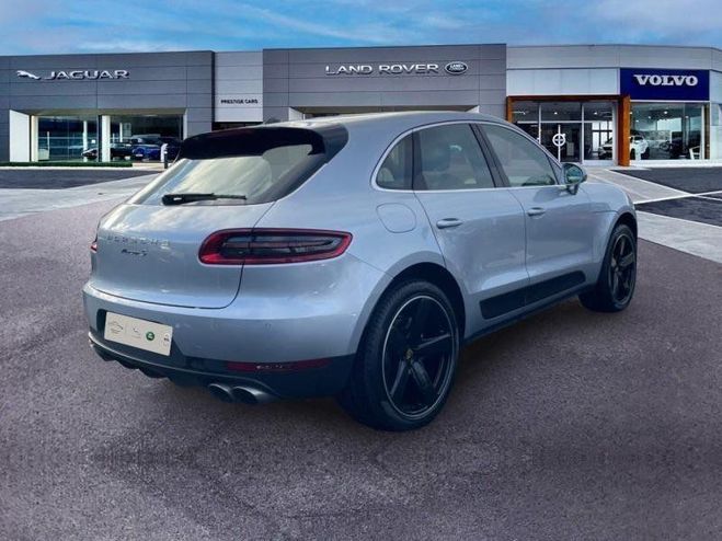 Porsche Macan 3.0 V6 340ch S PDK Argent Rhodium Mtallis de 2016