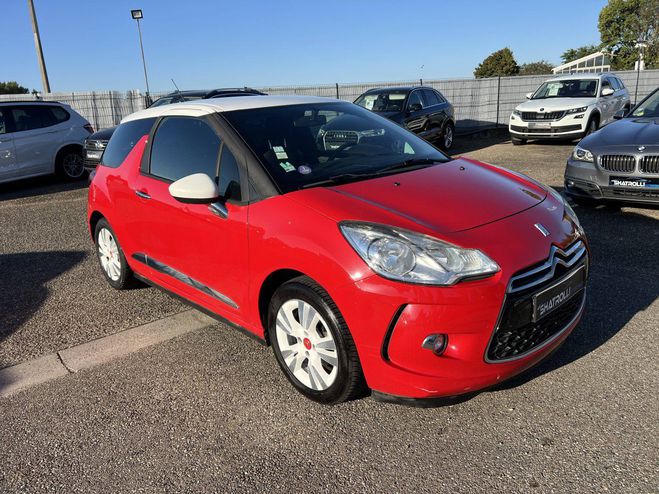 Citroen DS3 1.6 VTi 120ch So Chic 1erMain Clim Rgul ROUGE de 2013