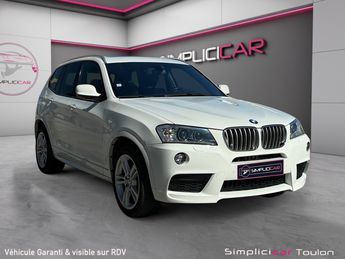  Voir détails -BMW X3 F25 xDrive30d 258ch M-Sport - BVA - Toit à  La Farlde (83)