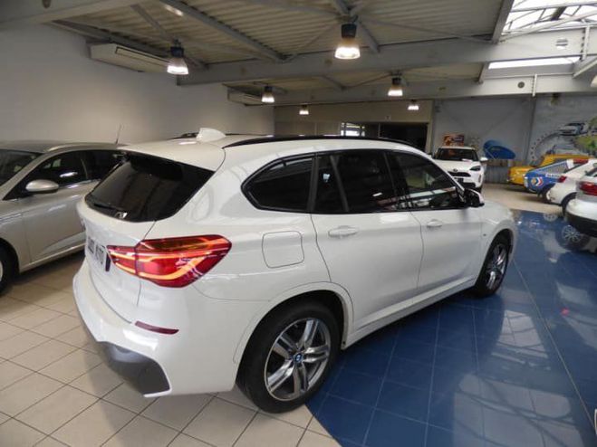 BMW X1 F48 sDrive 18d 150 ch BVA8 M Sport Blanc de 2017