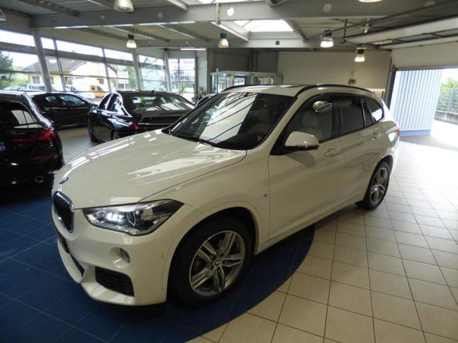 BMW X1 F48 sDrive 18d 150 ch BVA8 M Sport Blanc de 2017