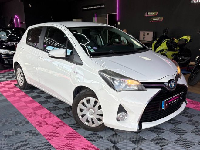 Toyota Yaris HYBRIDE 100 ch Dynamic ~ Camra de recul Blanc de 2016