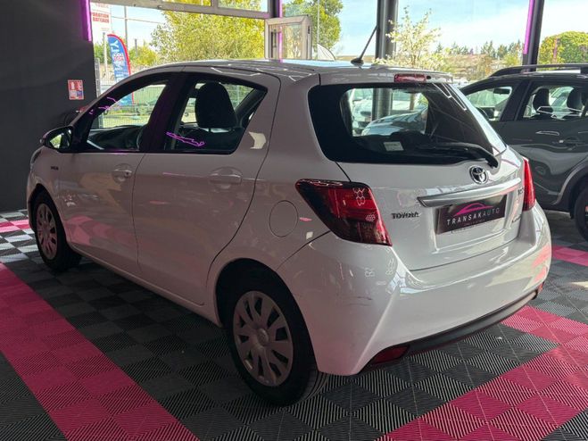 Toyota Yaris HYBRIDE 100 ch Dynamic ~ Camra de recul Blanc de 2016