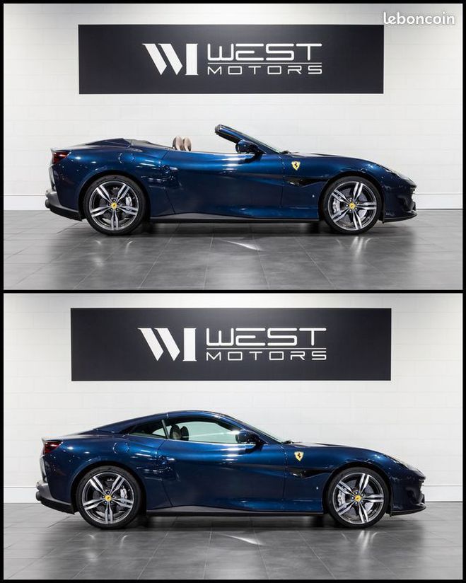 Ferrari Portofino FRANAISE 61K d?options Magneride ADAS C Bleu de 2020
