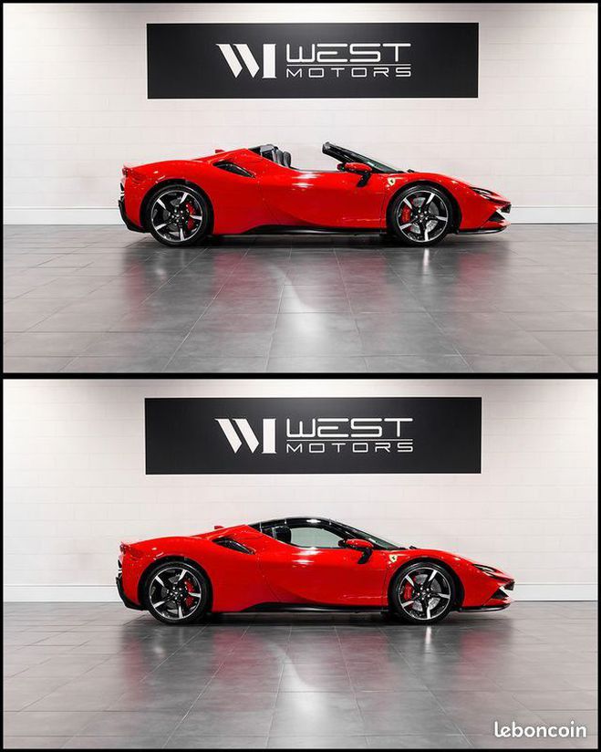 Ferrari SF90 Stradale Spider 1MAIN FRANAISE ? Carbone Lift C Rouge de 2022
