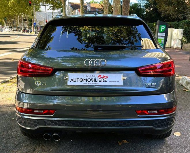 Audi Q3 2.0 TFSI 180 S LINE QUATTRO S TRONIC *TO Gris de 2017