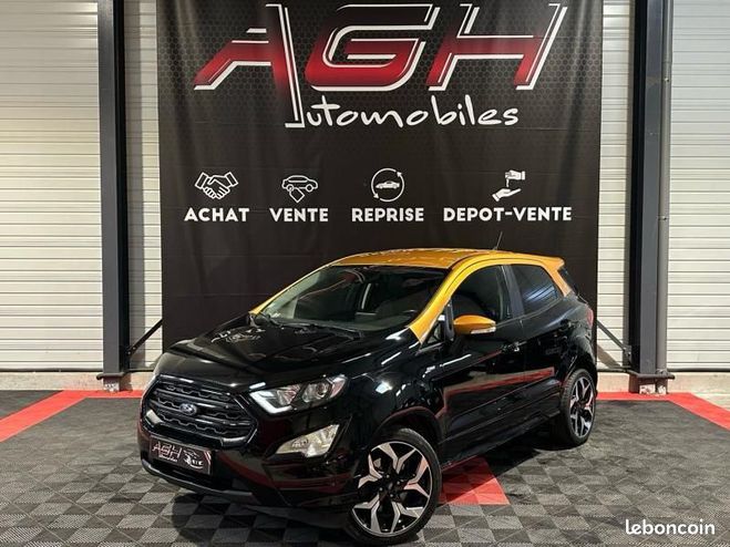 Ford Ecosport 1.0 EcoBoost 125ch ST-Line Noir-Jaune 7c Noir de 2020