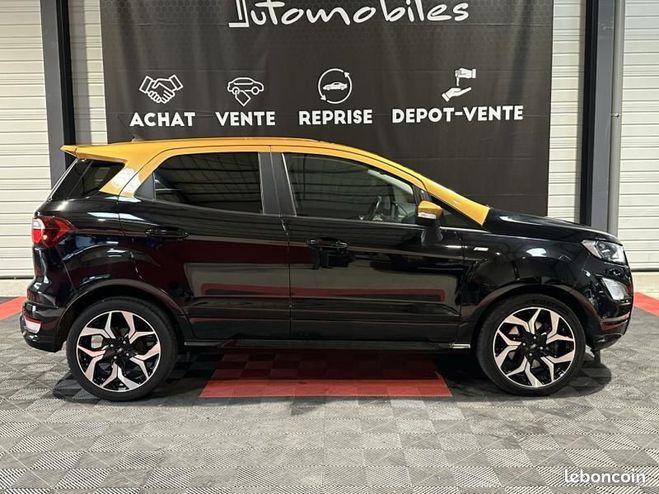 Ford Ecosport 1.0 EcoBoost 125ch ST-Line Noir-Jaune 7c Noir de 2020