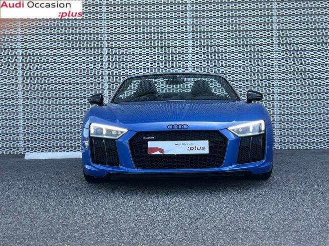 Audi R8 Spyder V10 Plus 5.2 FSI 610 S tronic 7 Q Bleu de 2017