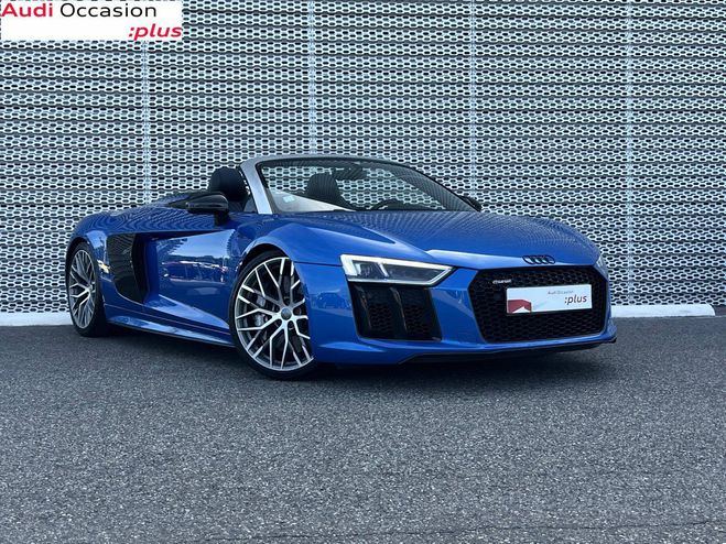 Audi R8 Spyder V10 Plus 5.2 FSI 610 S tronic 7 Q Bleu de 2017