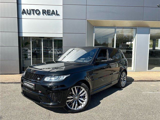 Cliquer pour voir la photo suivante Land rover Range Rover Sport Mark V V8 S/C 5.0L 550ch SVR A Noir Santorini de 2017