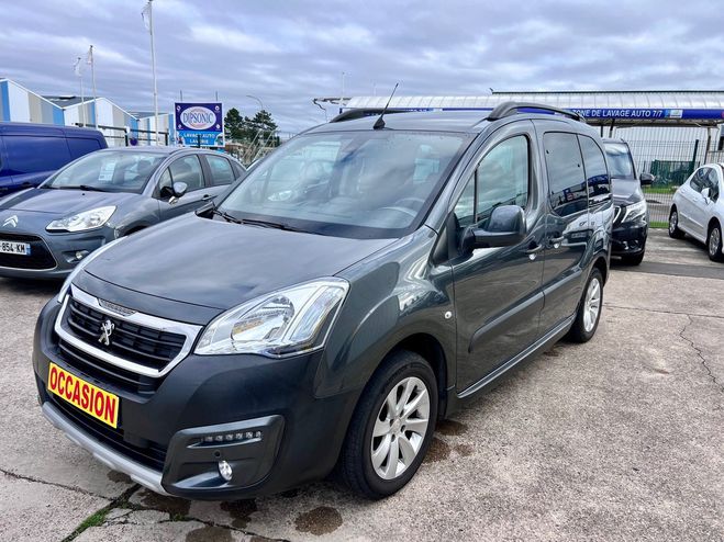 Peugeot Partner Tepee 1.6 BLUEHDI 120CH OUTDOOR / CARNET Gris Fonc de 2016