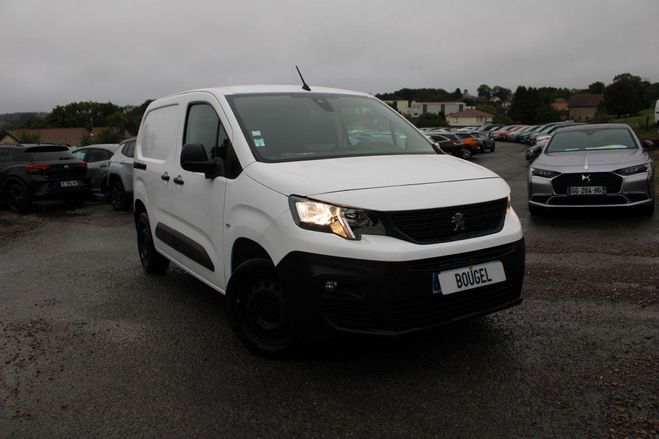 Cliquer pour voir la photo suivante Peugeot Partner 4 AFFAIRE BLUE HDI 100 CV PREMIUM CLIM G Blanc Utilitaire de 2019