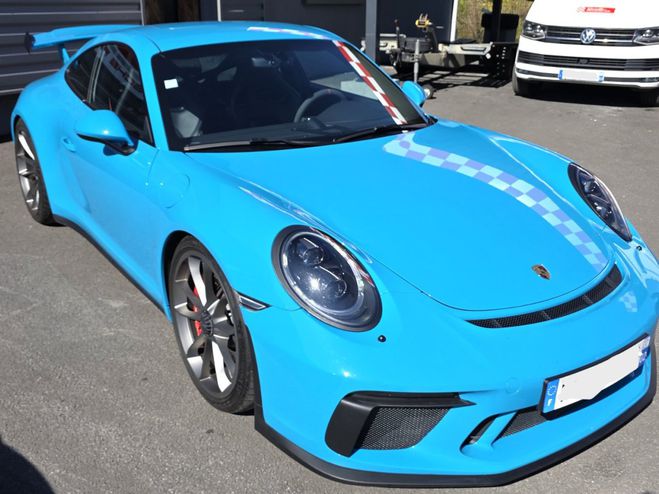 Porsche 911 991-2 GT3 4.0L 500CV Clubsport, pack chr BLEU MIAMI de 2018