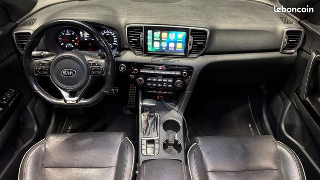Kia Sportage 1.7 CRDI 140 GT LINE 4X2 DCT BVA CARPLAY Gris de 2018