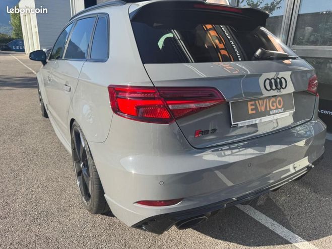 Audi RS3 SPORTBACK 2.5L TFSI 400CH QUATTRO TOIT O Gris de 2019