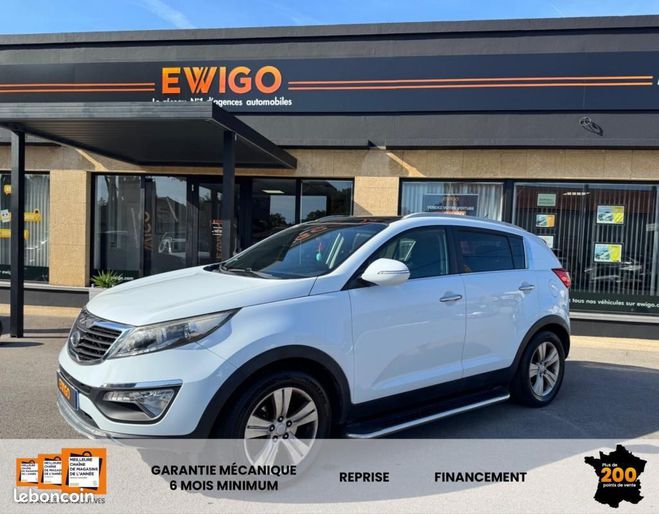 Kia Sportage III 2.0 CRDI 136CH ACTIVE Blanc de 2012