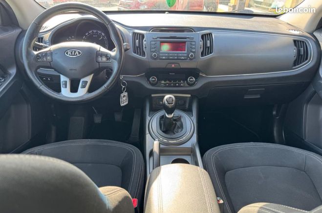 Kia Sportage III 2.0 CRDI 136CH ACTIVE Blanc de 2012