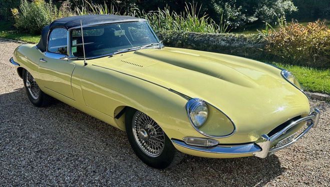 Jaguar E-Type e cabriolet 1968 Pale Primerose Yellow de 1968