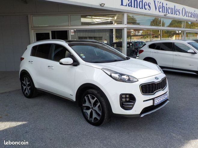 Kia Sportage 2.0 crdi 136 gt line 4wd Blanc de 2017