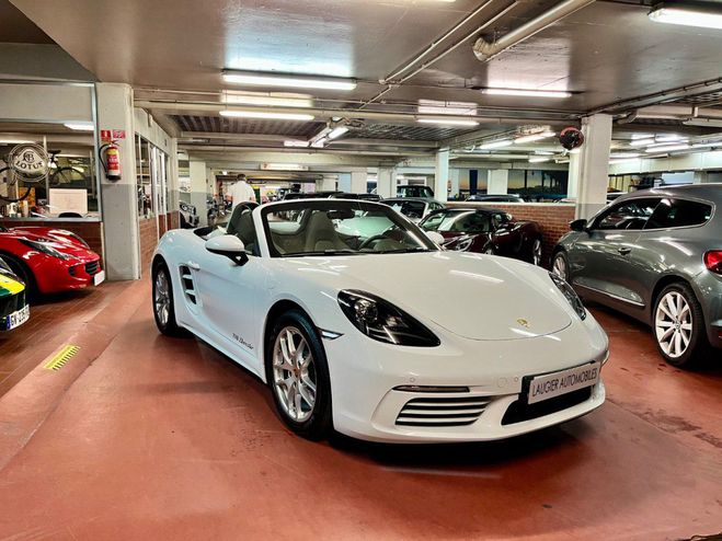 Porsche 718 (982) BOXSTER 2.0 300 Blanc mtal de 2023