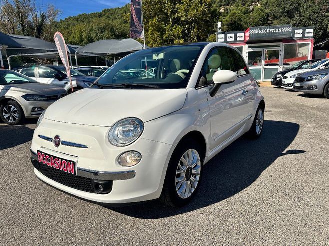 Cliquer pour voir la photo suivante Fiat 500 1.2 69 ch Lounge CLIM BLANC de 2014