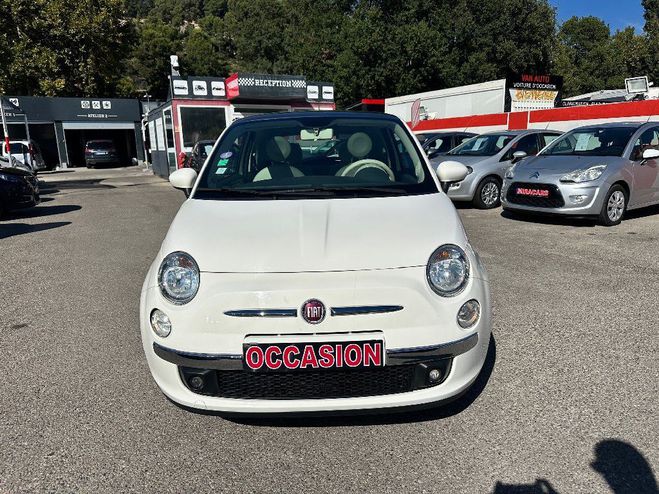 Fiat 500 1.2 69 ch Lounge CLIM BLANC de 2014