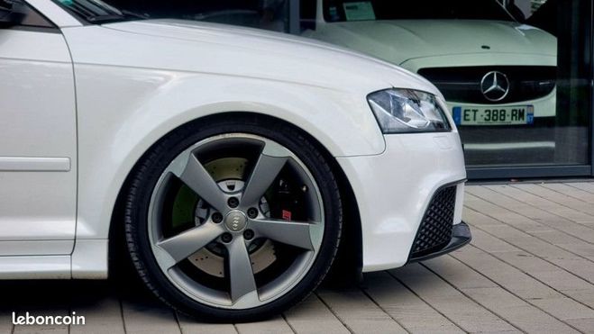 Audi RS3 SPORTBACK 2.5 TFSI 340CH QUATTRO S TRONI Blanc de 2012