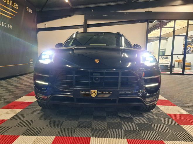 Porsche Macan TURBO 3.6L 400 CH PDK ? PASM / PDLS  / T Noir intense mtallis de 2016