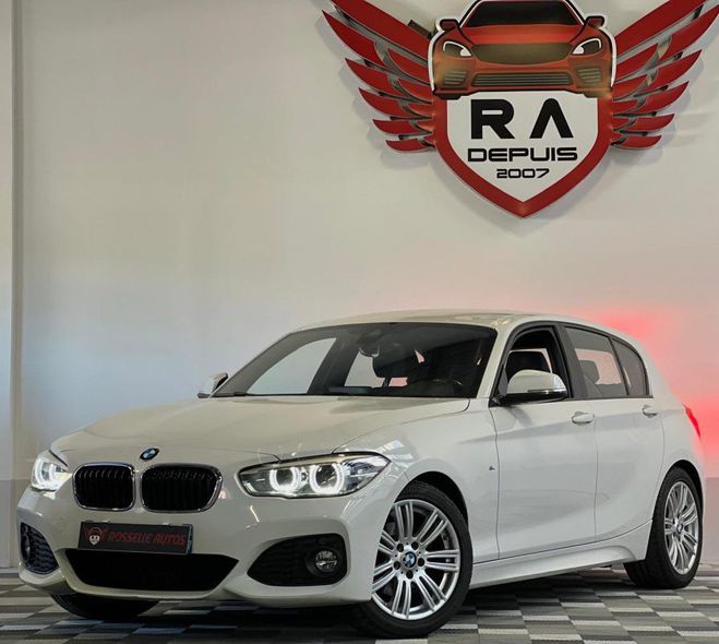 BMW Serie 1 120 I PACK M SPORT 184CH Blanc Mtallis de 2017