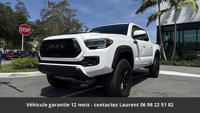 Toyota Tacoma trd sport double cab acces 4x4 tout comp Blanc de 2021