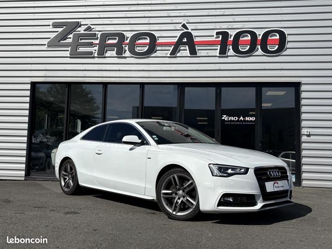 Audi A5 coup 3.0L TFSI 272ch BVA QUATTRO ( RGU Blanc de 2013