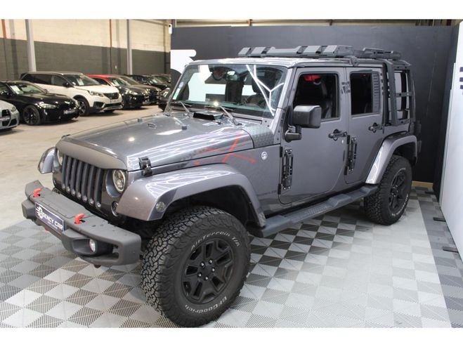 Jeep Wrangler 3.6i - BVA Unlimited BackCountry GRIS CLAIR de 2016
