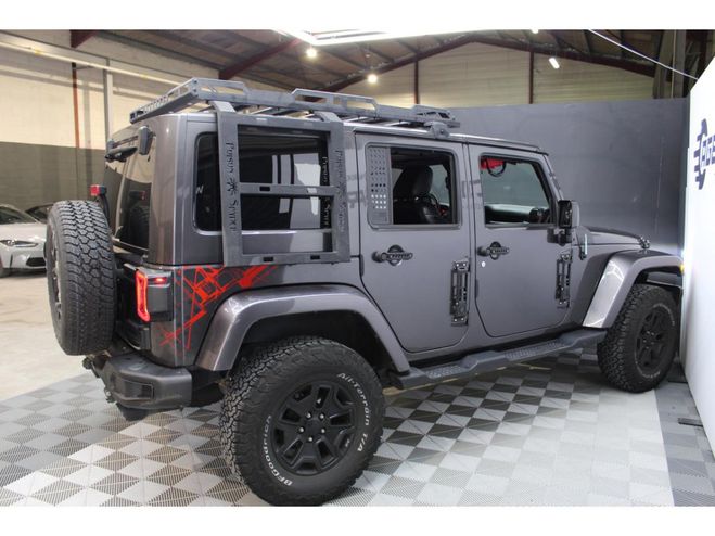 Jeep Wrangler 3.6i - BVA Unlimited BackCountry GRIS CLAIR de 2016