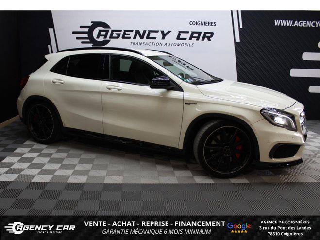 Mercedes Classe GLA 45 AMG 4-Matic Speedshift DCT 381 Suivi BLANC de 2016