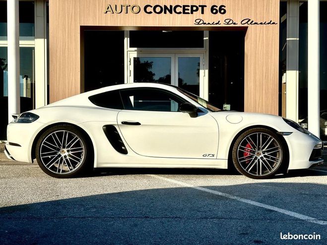 Porsche 718 Cayman GTS Coup 2.5 365ch PDK Blanc de 2018