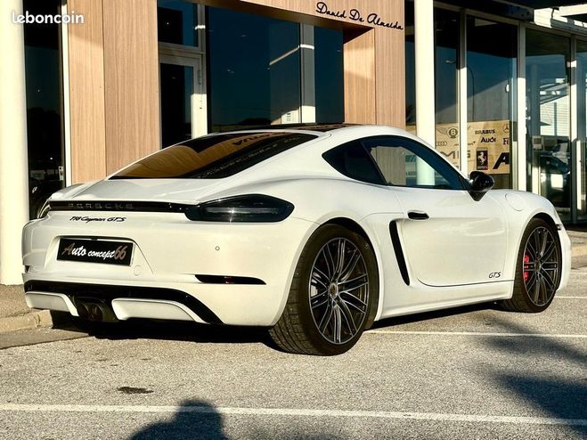 Porsche 718 Cayman GTS Coup 2.5 365ch PDK Blanc de 2018