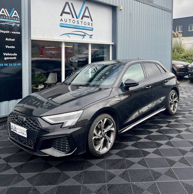 Audi A3 Sportback IV 30 TFSI 110ch S line NOIR de 2021