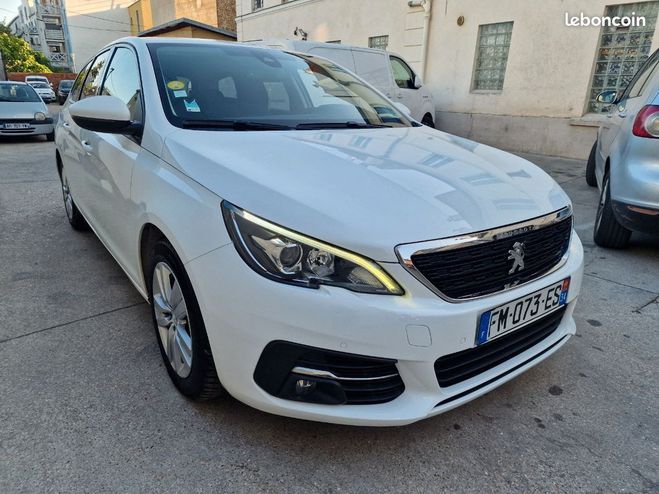 Peugeot 308 SW bluehdi 130ch garantie 12-mois Blanc de 2020