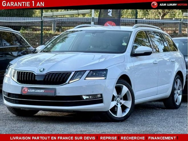 Skoda Octavia III (2) COMBI 2.0 TDI STYLE 150 DSG7 BLANC de 2018