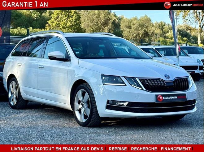 Skoda Octavia III (2) COMBI 2.0 TDI STYLE 150 DSG7 BLANC de 2018