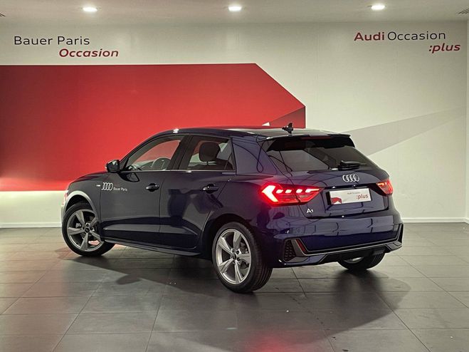 Audi A1 Sportback 30 TFSI 116 ch S tronic 7 S Li Bleu de 